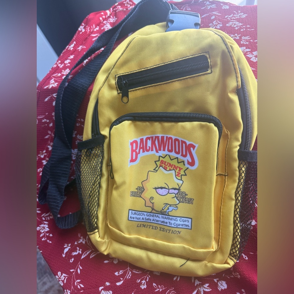 Backwoods limited edition Yellow Shoulder Bag